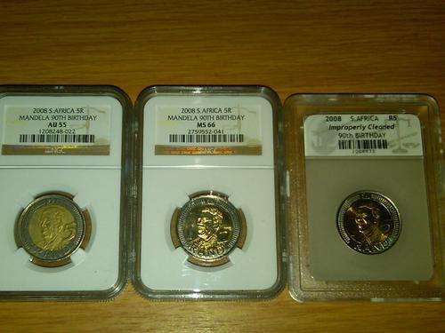 Mandela Birthday coins!!!all 3 for one low price!!!